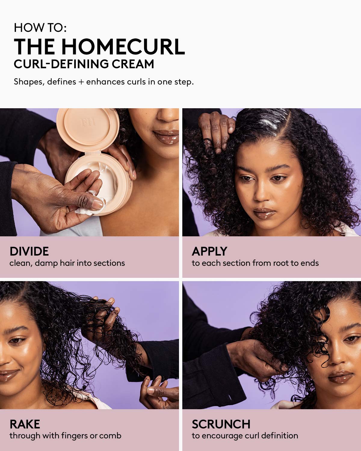 The Homecurl Curl Defining Cream