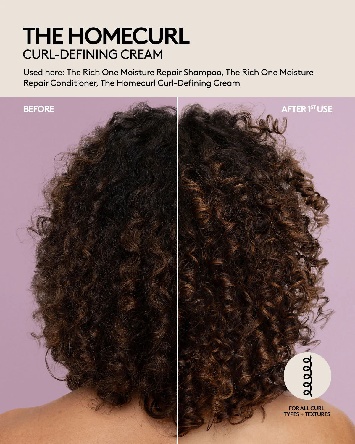 The Homecurl Curl Defining Cream