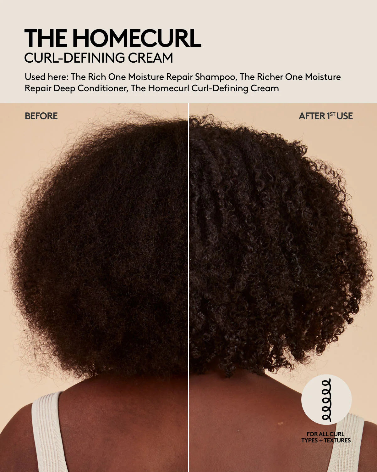 The Homecurl Curl Defining Cream